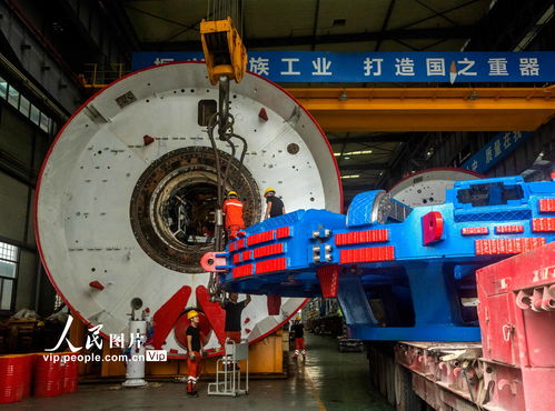 廣東佛山 繁忙的盾構(gòu)機(jī)生產(chǎn)車間